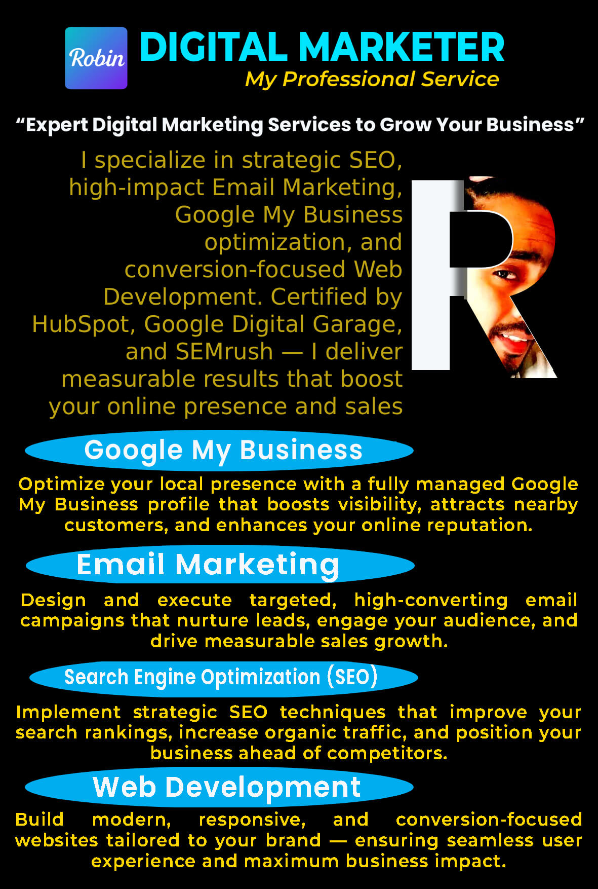 MD Shoriful Alam Robin – Digital Marketing & SEO Expert